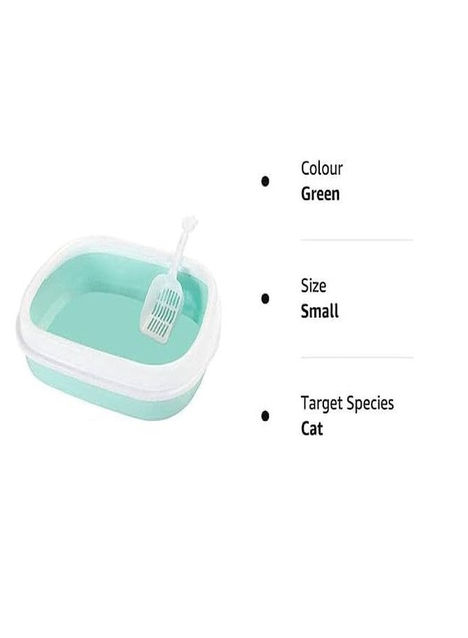 KittuPet صندوق فضلات القطط من كيتو بيت مع مجرفة، مناسب للقطط والقطط الصغيرة، خفيف الوزن وعالي الكفاءة - Image 4